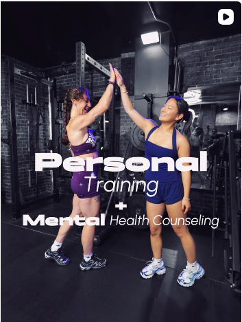 Personal training + mental health.