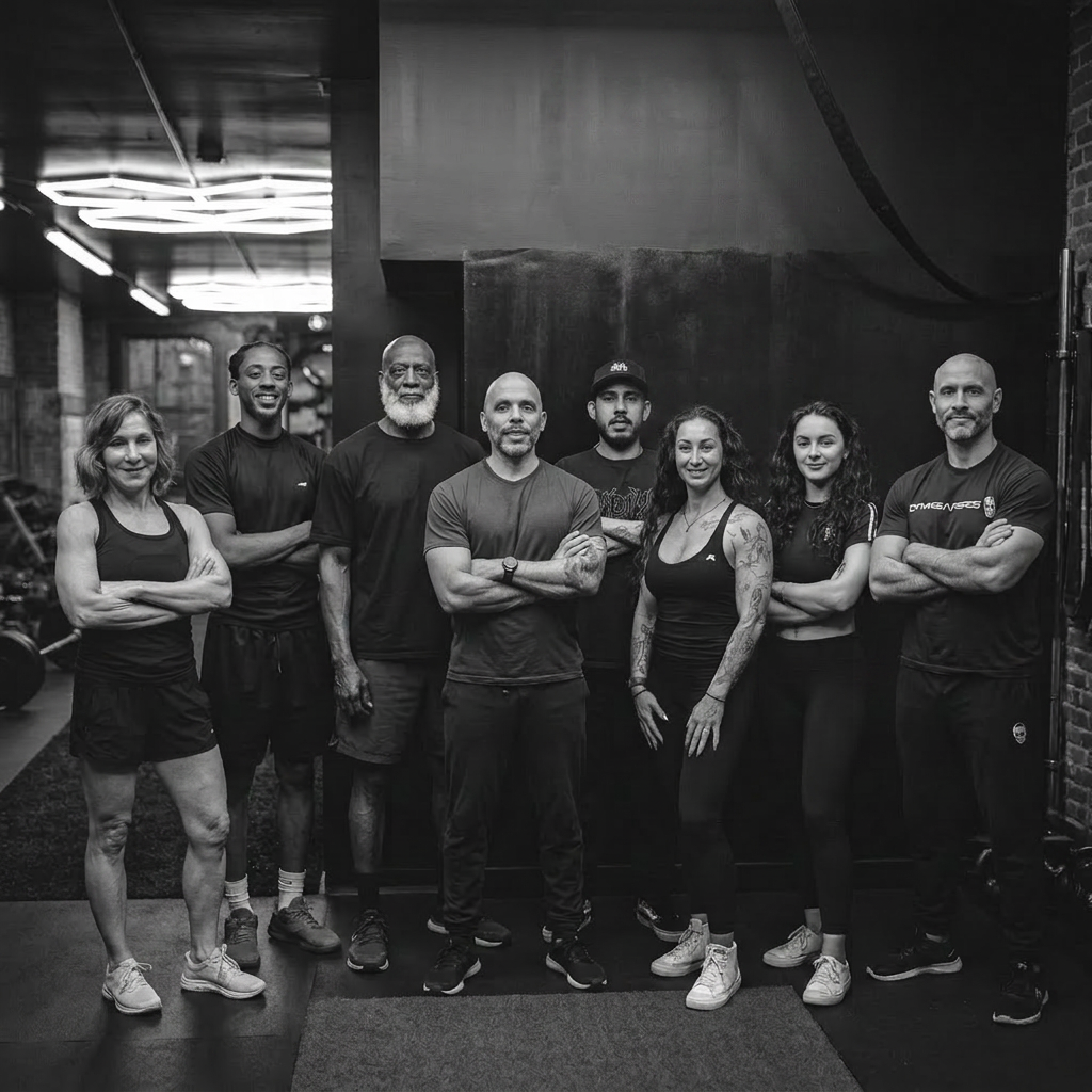 Strength Society community training together